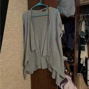 Light gray cardigan
